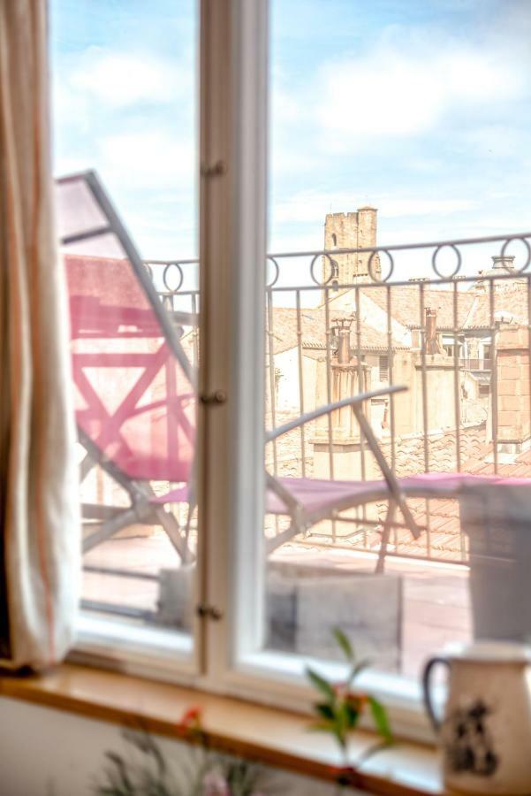 Les Cles De Laure - Wine Loft, Terrasse Et Vue Extraordinaire Sur La Cite Medievale Carcassonne Exterior foto