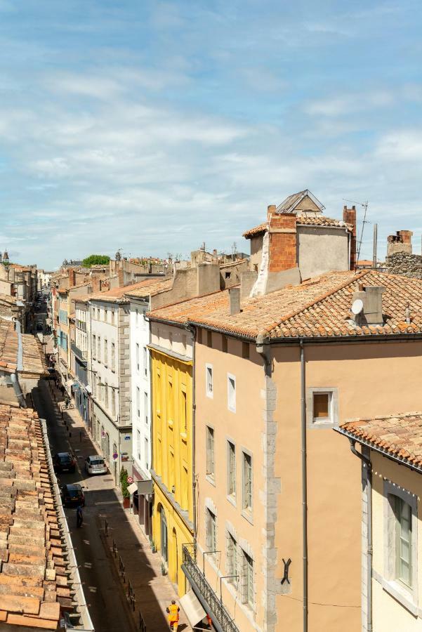 Les Cles De Laure - Wine Loft, Terrasse Et Vue Extraordinaire Sur La Cite Medievale Carcassonne Exterior foto